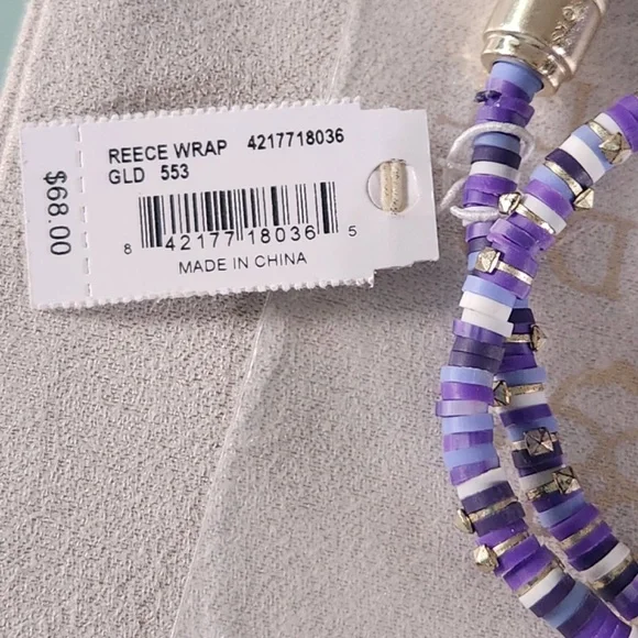 🆕✨💜Kendra Scott Reece bracelet, purple & gold, NWT-BRAND NEW! - Picture 5 of 6